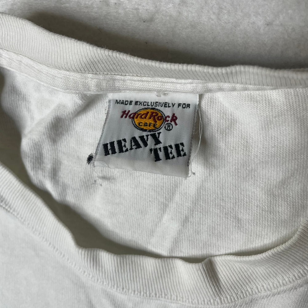 Hard Rock Cafe T Shirt Mens Large White Key West Heavy Tee Graphic Vintage - Picture 4 of 9